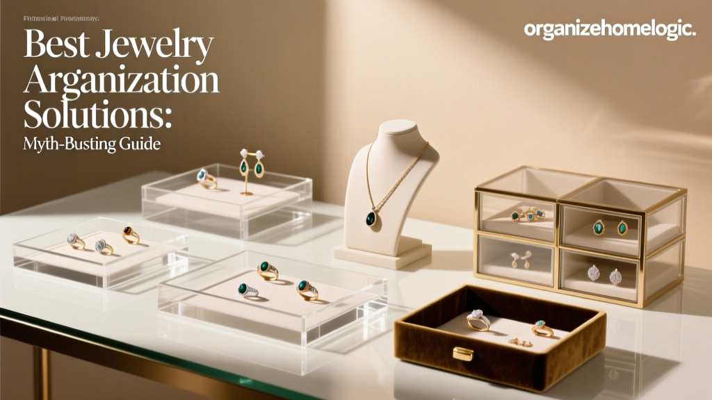 Best Jewelry Organisation Solutions: Myth-Busting Guide