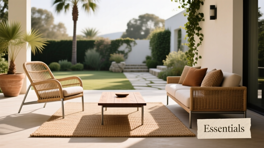 Outdoor Furniture Layout: Function and Flow
