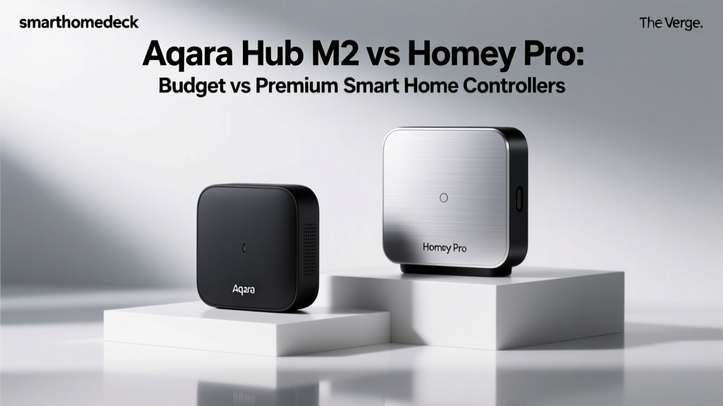 Aqara Hub M2 vs Homey Pro: Budget vs Premium Smart Home Controllers