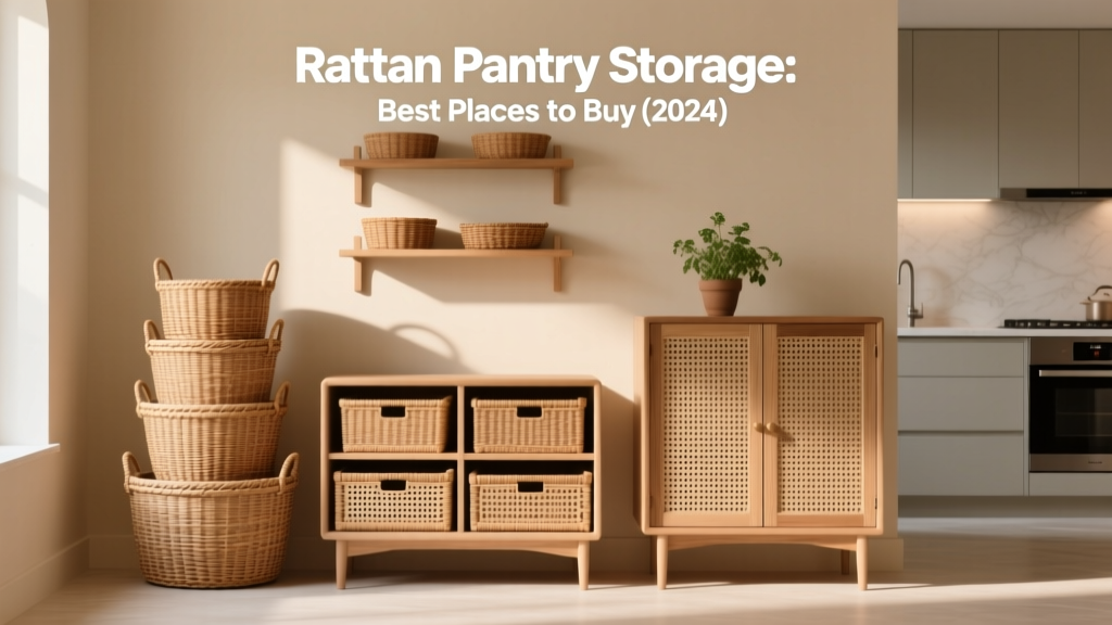 Rattan Pantry Storage: Best Places to Buy (2024)