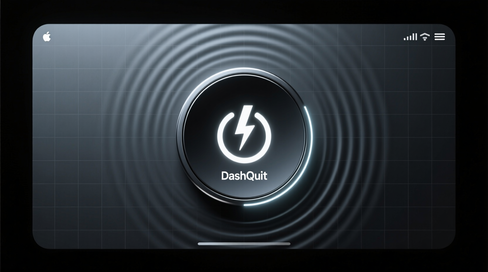 turn off dashboard with the dashquit widget