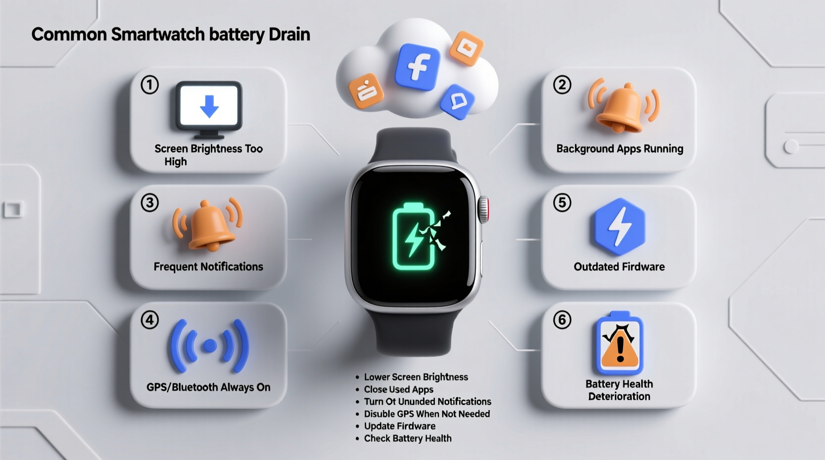 why is my smartwatch draining so fast common causes and fixes