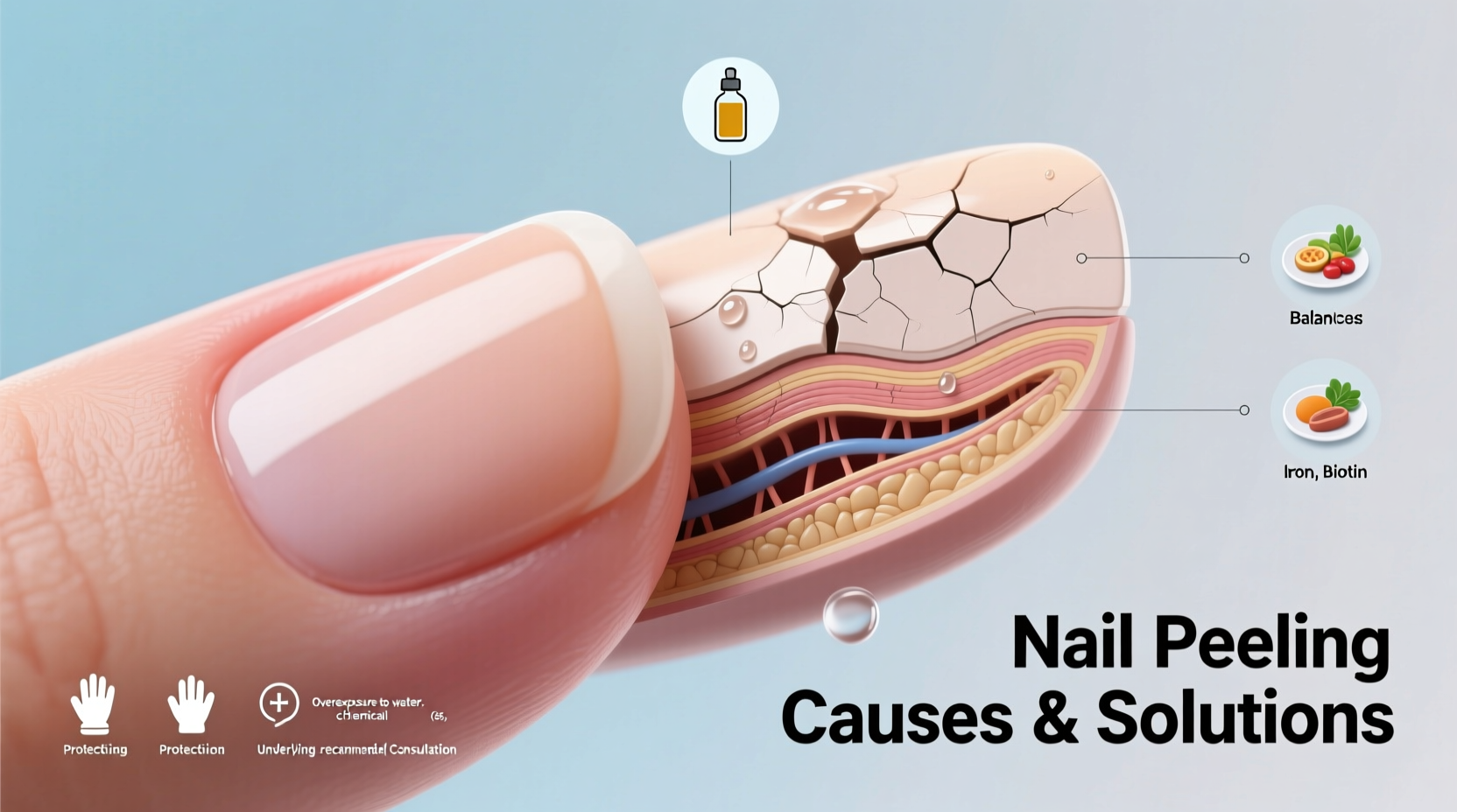 why do my nails peel constantly causes and nail tech recommended solutions