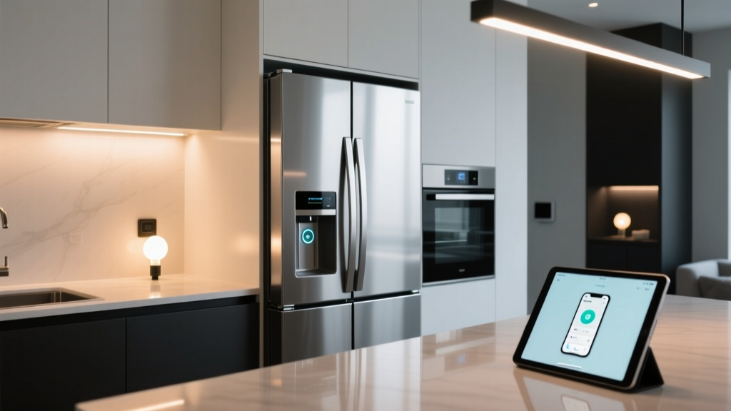 Smart Kitchen Lighting: Fridge-Triggered Under-Cabinet