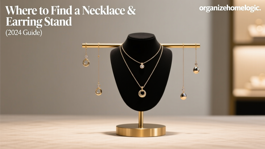 Where to Find a Necklace & Earring Stand (2024 Guide)