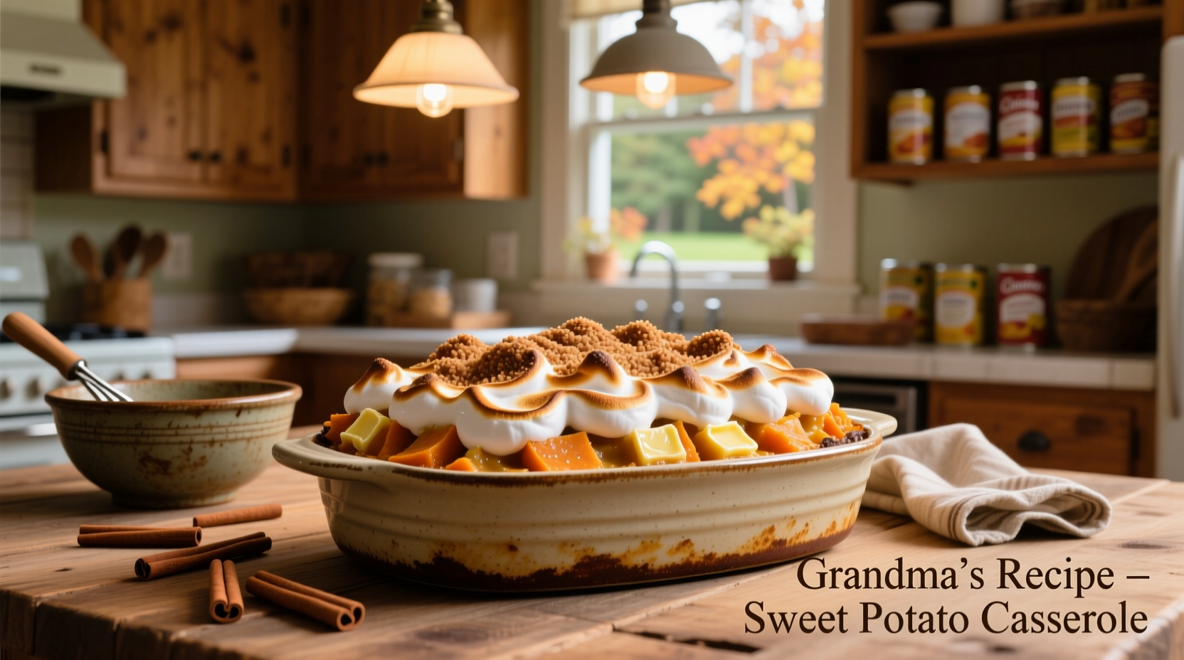Perfect Sweet Potato Casserole with Canned Yams Recipe