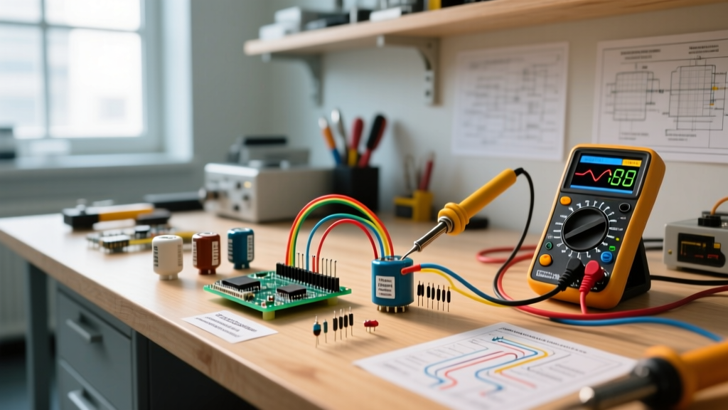 The Voltage Capacitor Equation: Formula, Derivations, and Worked Bench Examples