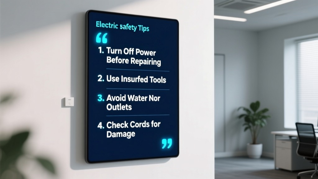 Electric Safety Tips: Practical, Evidence-Based Practices for Home and Workplace