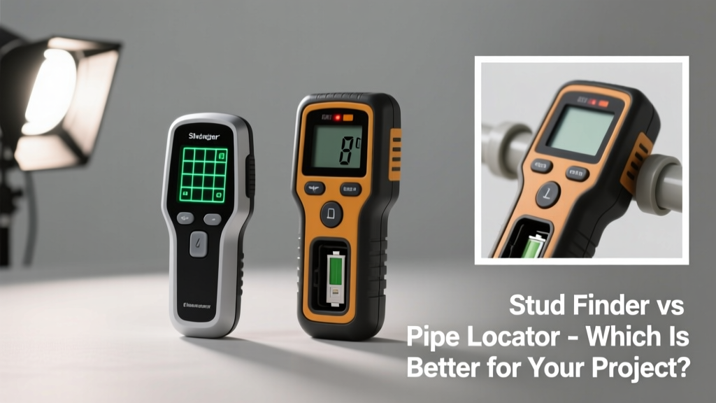 Stud Finder vs Pipe Locator: Which Is Better for Your Project?