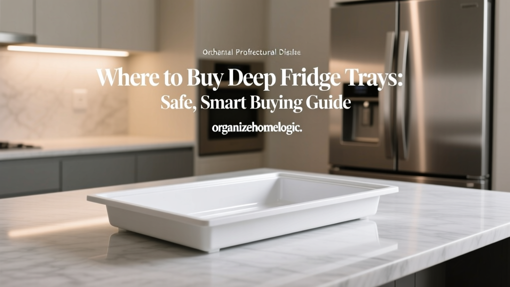 Where to Buy Deep Fridge Trays: Safe, Smart Buying Guide