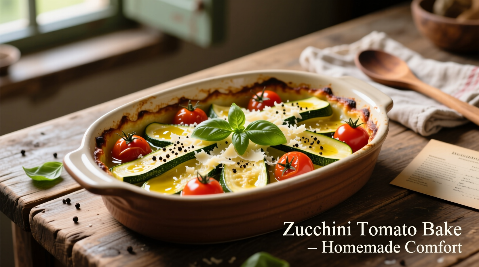 Perfect Zucchini Tomato Bake: Simple Summer Recipe