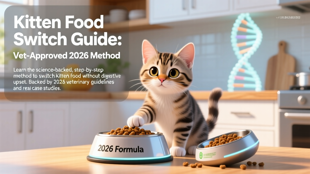 Kitten Food Switch Guide: Vet-Approved 2026 Method