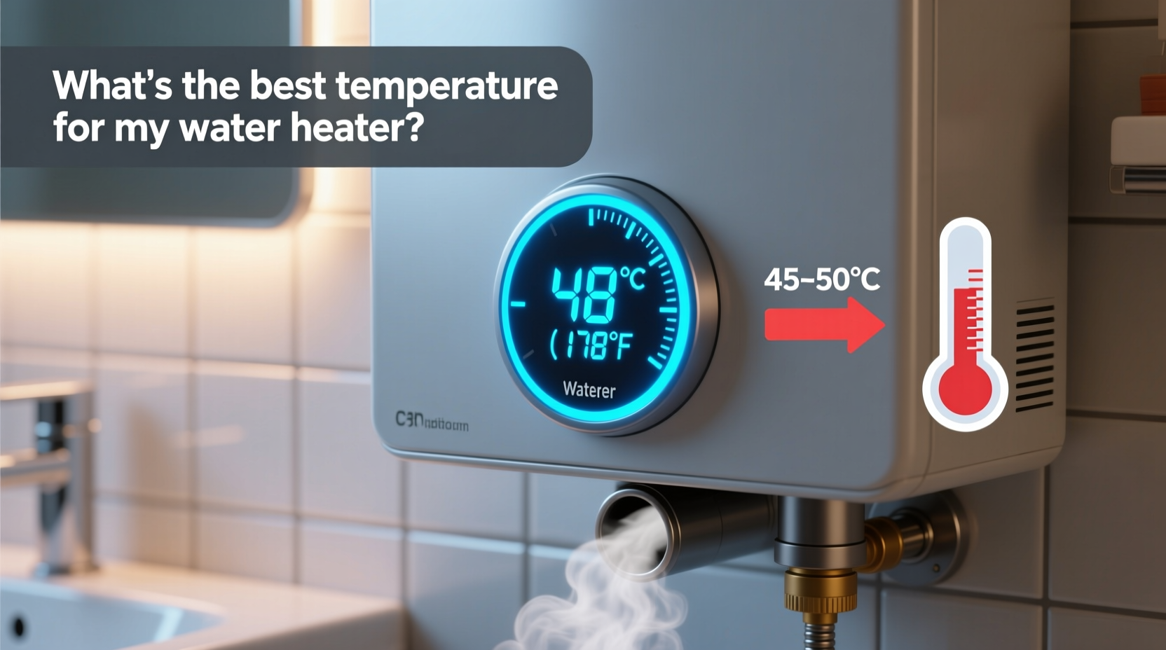 whats the best temperature for my water heater