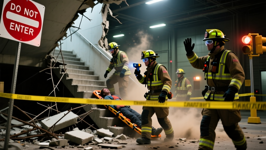 Stair Collapse Emergency: Immediate Response Guide