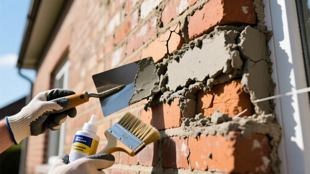How to Prevent Brick Mortar Crumbling on Exterior Walls