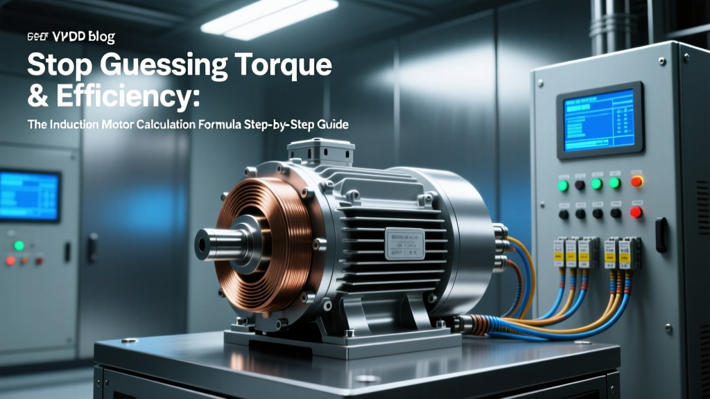 Induction Motor Torque & Efficiency Calculation Guide