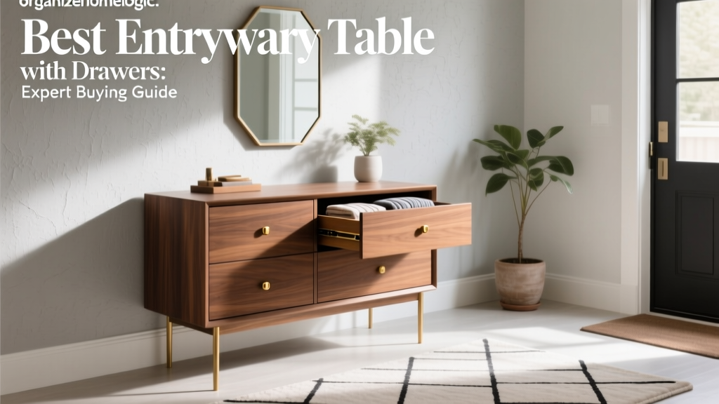 Best Entryway Table with Drawers: Expert Buying Guide