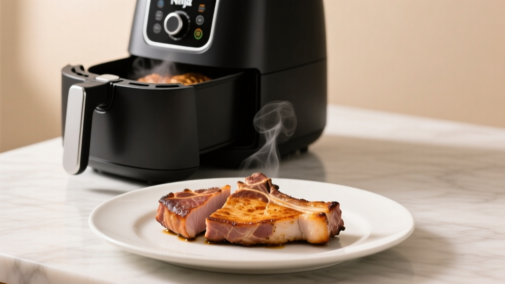 Perfect Pork Loin Chops in a Ninja Air Fryer