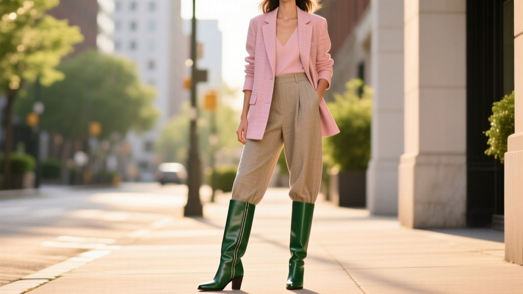Yes, You Can Wear Knee High Boots in Spring—Here’s How