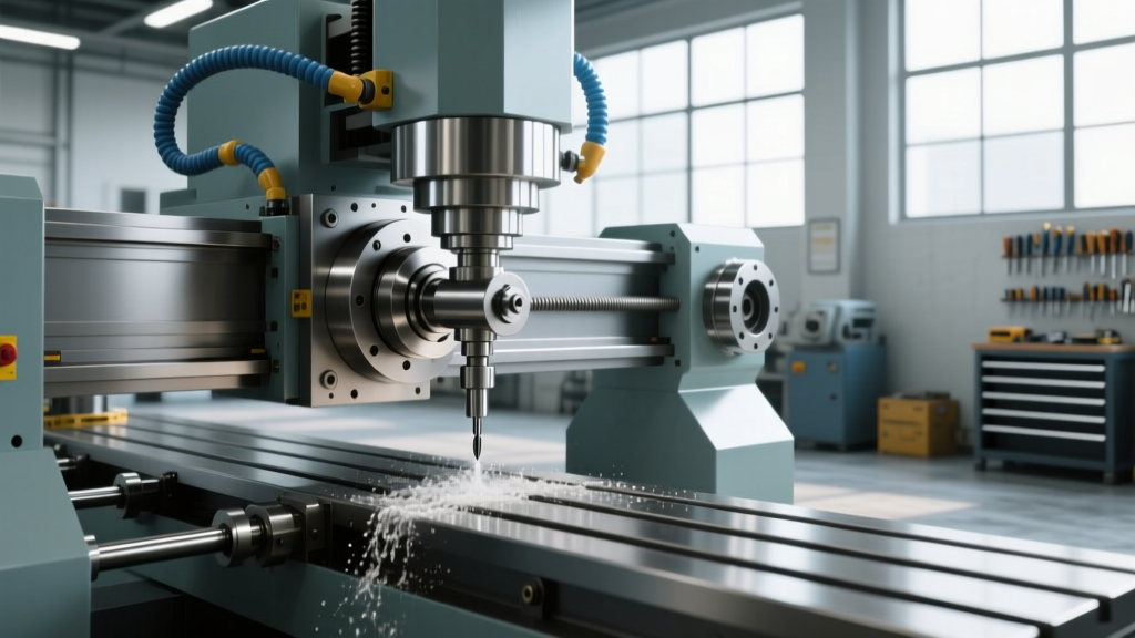 Horizontal CNC Milling Machine Mechanics and Technical Specs