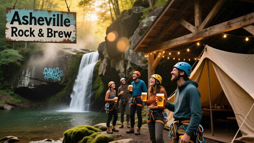 Rock Climbing Breweries and Stunning Waterfalls in Asheville, NC: A Story of Grit, Gravity, and Golden Ale