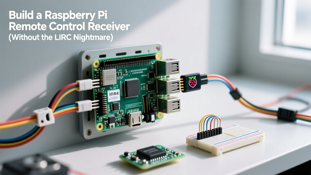 Build a Raspberry Pi Remote Control Receiver (Without the LIRC Nightmare)