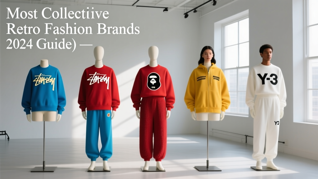 Most Collectible Retro Fashion Brands (2024 Guide)