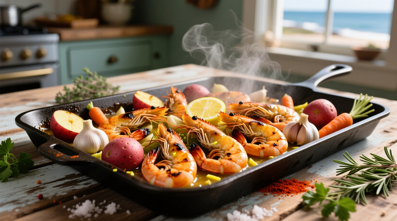 sheet pan shrimp boil
