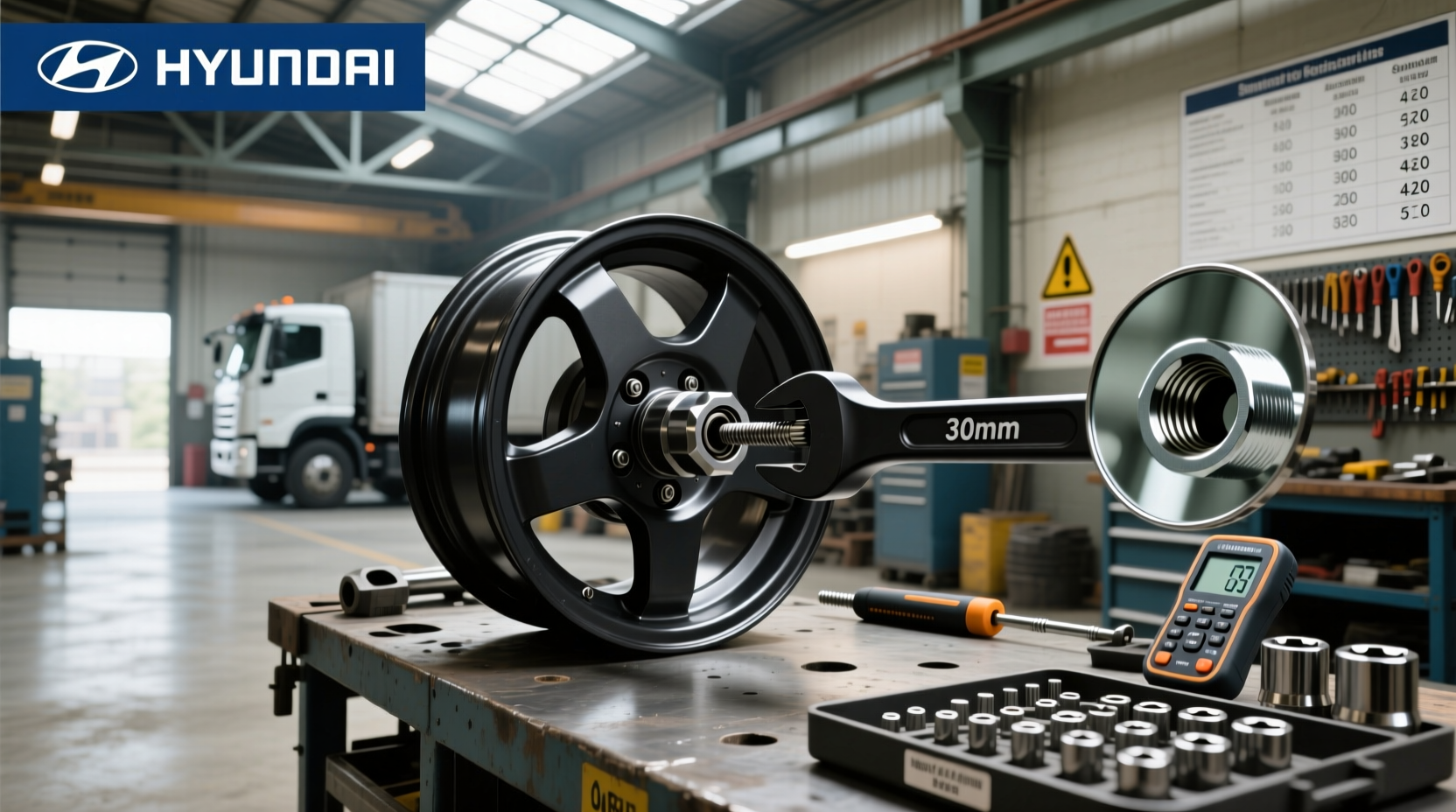 How to Choose Wheel Bolt for Hyundai Truck, What Size Socket Is a Hyundai Wheel Nut?