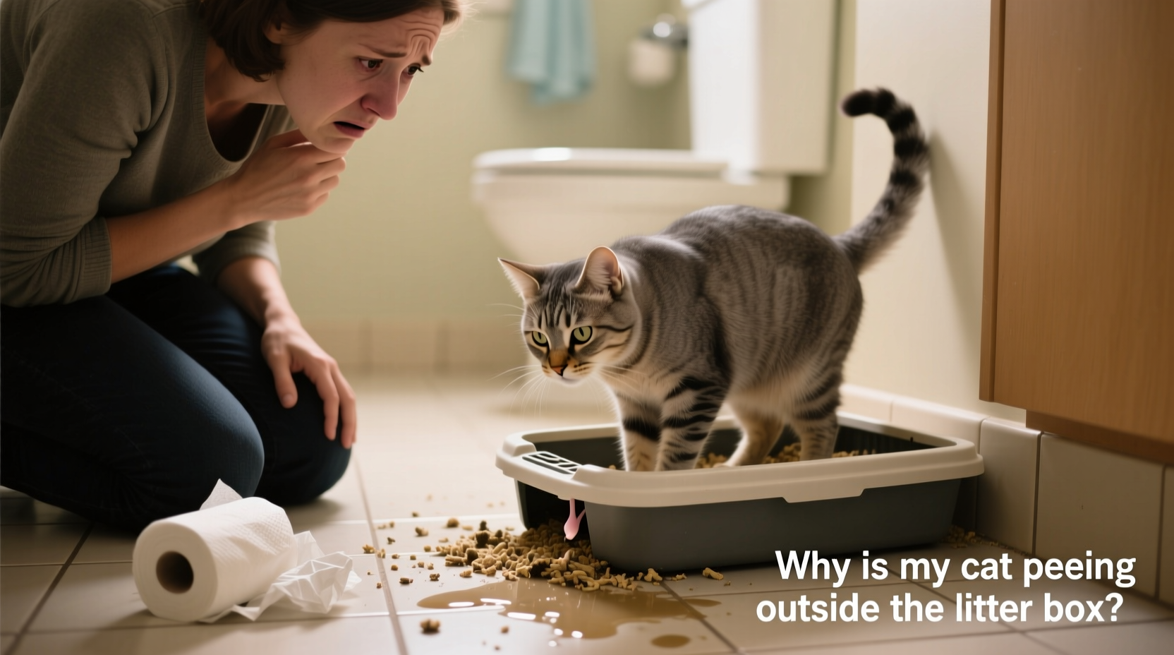 View of Why Is My Cat Peeing Outside The Litter Box Sudden Behavioral Changes