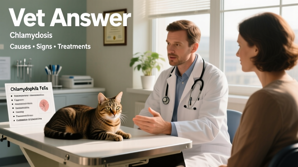 Chlamydia in Cats: Causes, Signs & Treatments