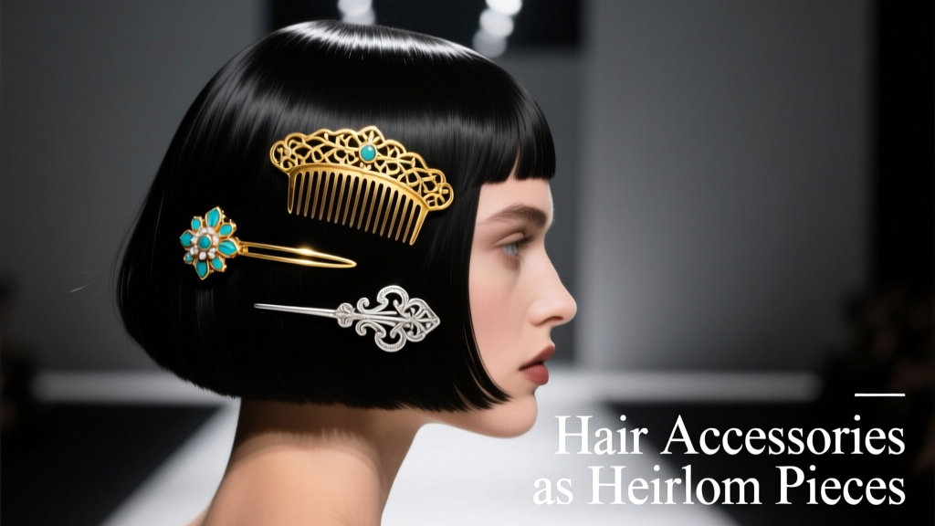 Hair Accessories as Heirloom Pieces: Gold, Enamel, and Et...