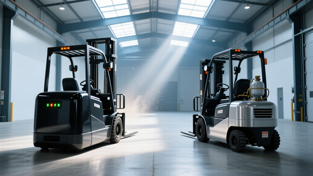 Checklist Before Using Material Handling Equipment: Battery vs Propane