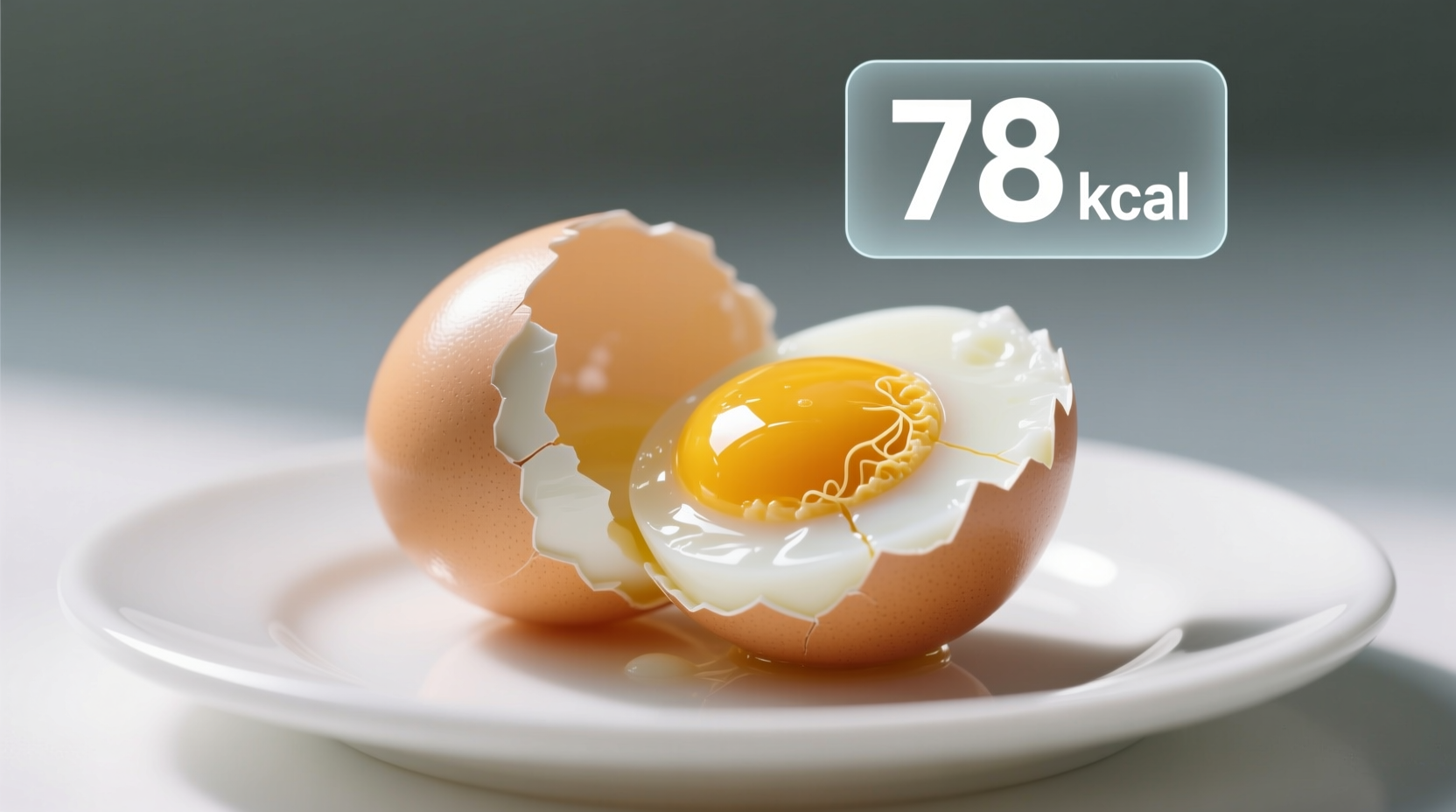 how many calories in a cooked egg