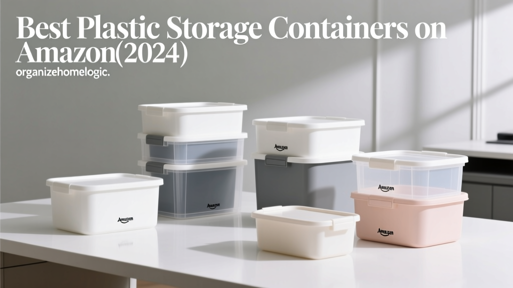 Best Plastic Storage Containers on Amazon (2024)