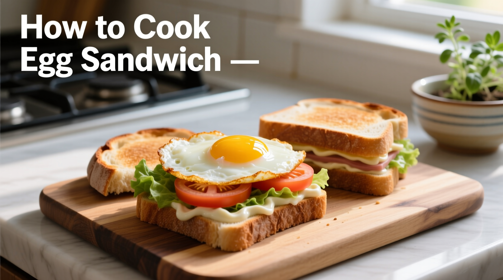 how to cook egg sandwich