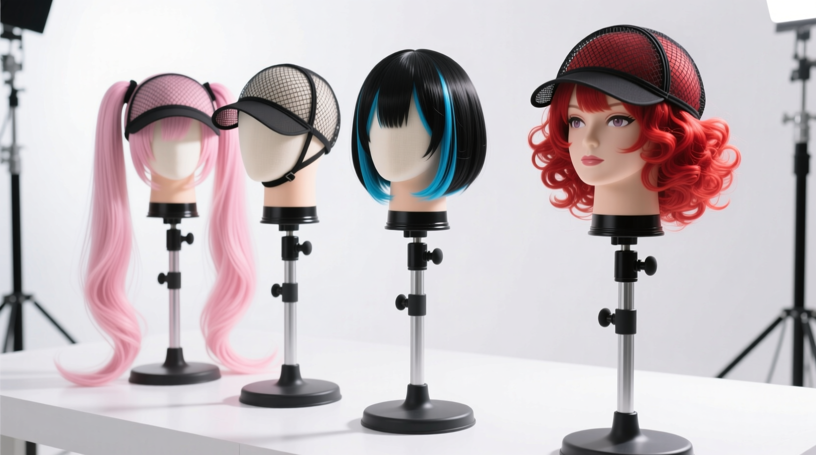 cosplay wig storage no tangling no flattening