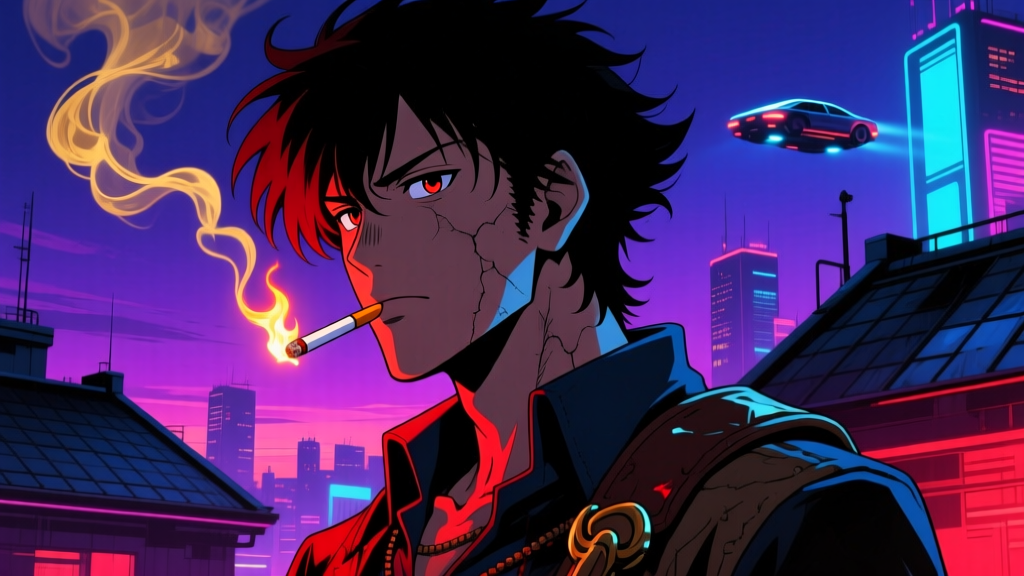 Spike Spiegel Cigarette Lighting as Narrative