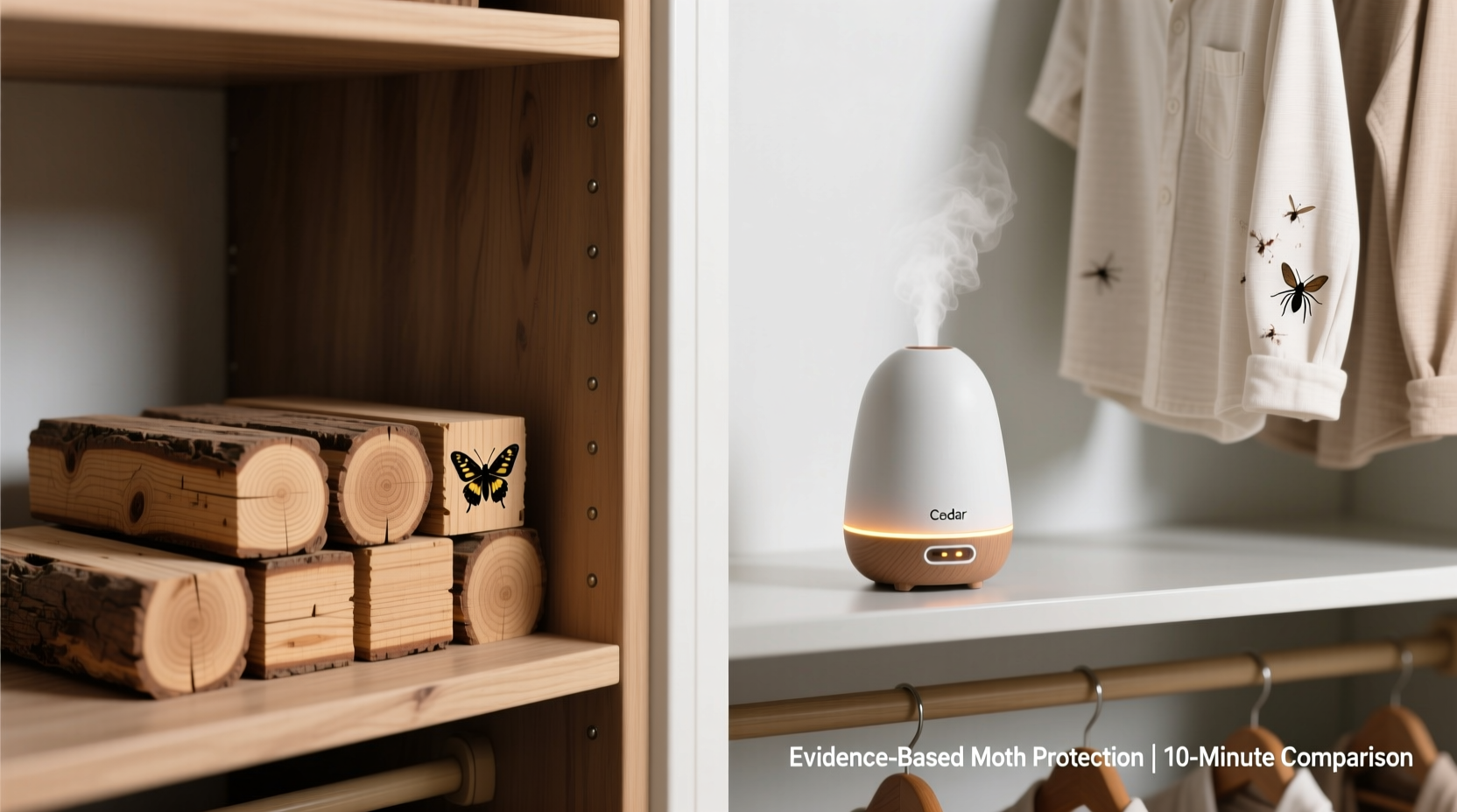 cedar blocks vs scent diffusers moth deterrence truth