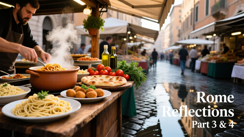 Rome Reflections Part 3 & 4: Trastevere’s Hidden Osterie, the Science of Roman Pasta, and the Unbroken Line of Artisanal Bread
