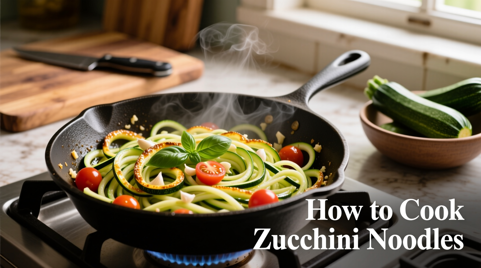 How to Cook Zucchini Noodles Without Sogginess