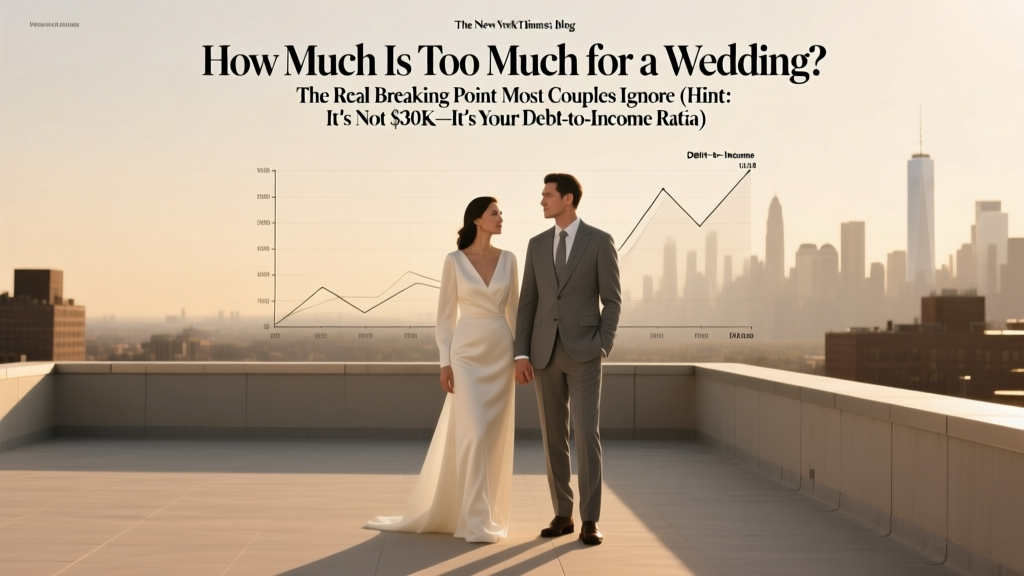 Wedding Budget Breaking Point: Debt-to-Income Ratio