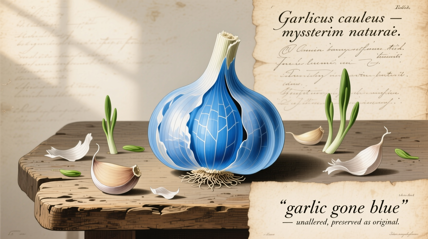 Why Garlic Turns Blue: Science, Safety & Solutions