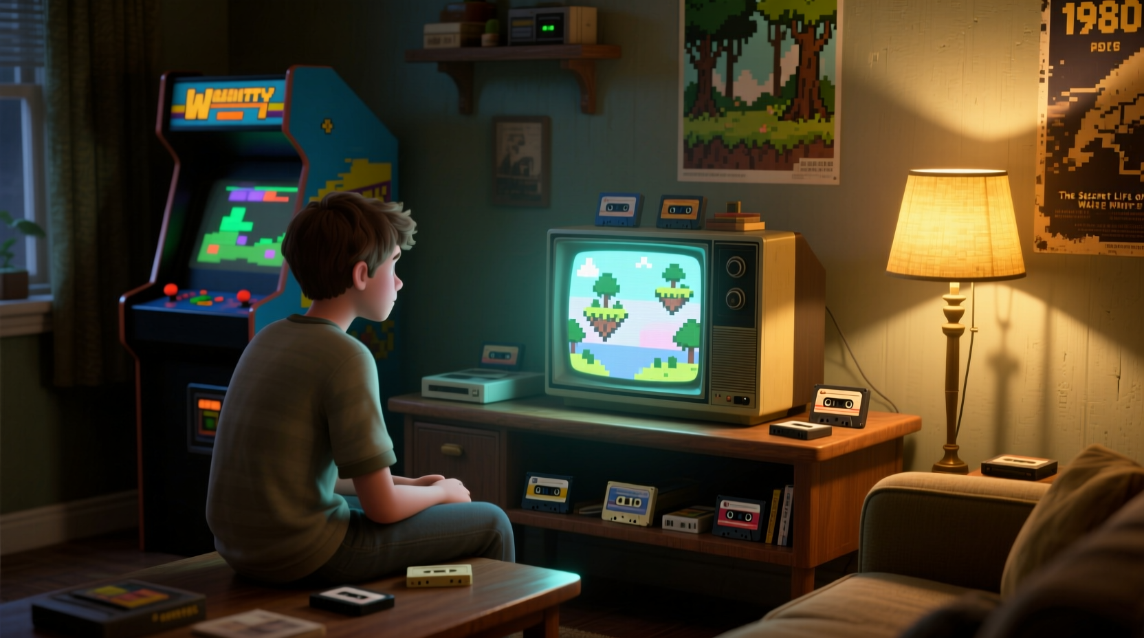 why do some video games make you feel nostalgic even if you never played them before
