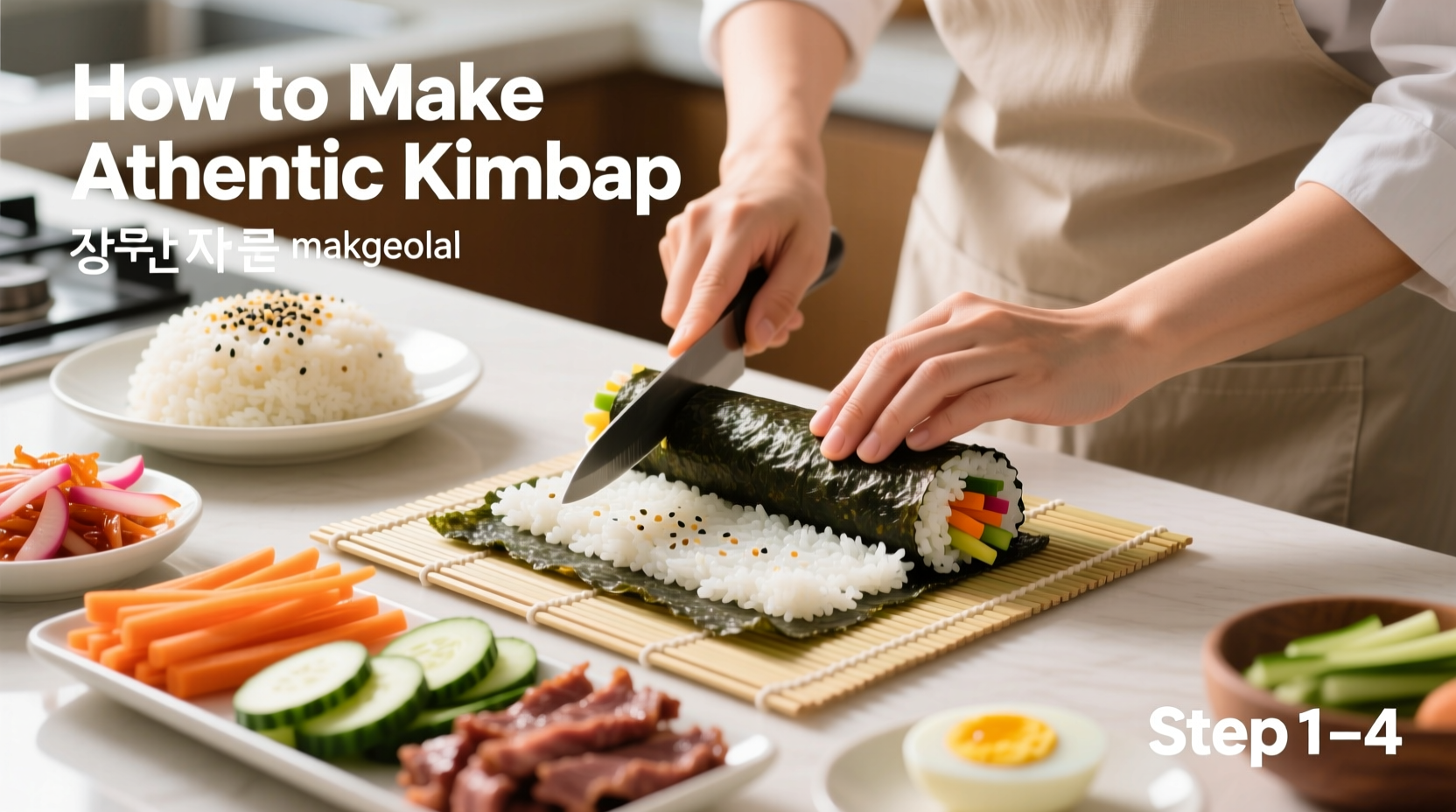 How to Make Authentic Korean Kimbap: Step-by-Step Guide