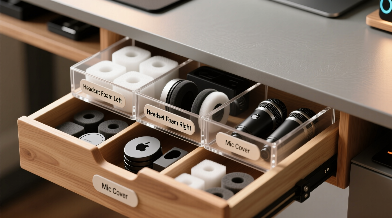 closet organization tips for gaming headset accessories