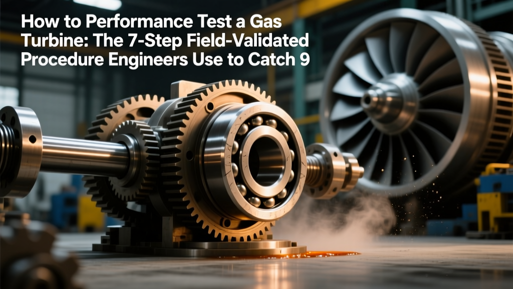 Gas Turbine Performance Test: 7-Step Field-Validated Method
