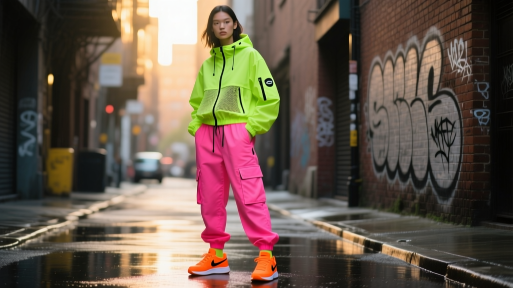 Neon Streetwear: Wear It Right, Not Loud