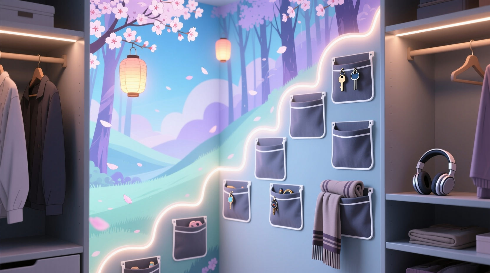 closet organization tips for anime lovers