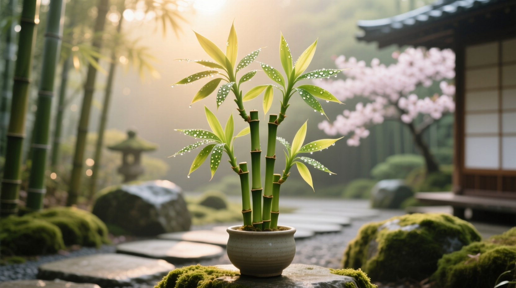 luck bamboo plant